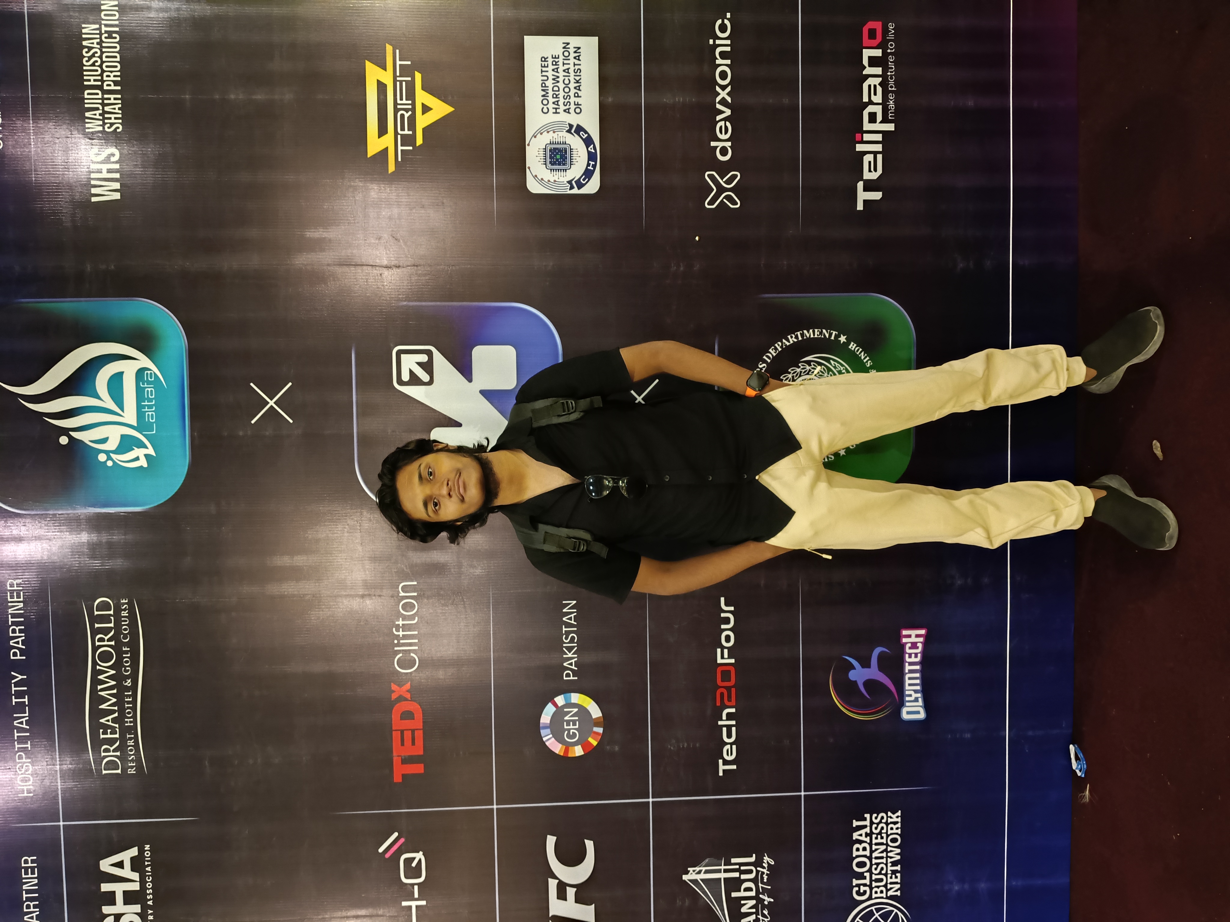 At the KhiNext tech summit in Karachi