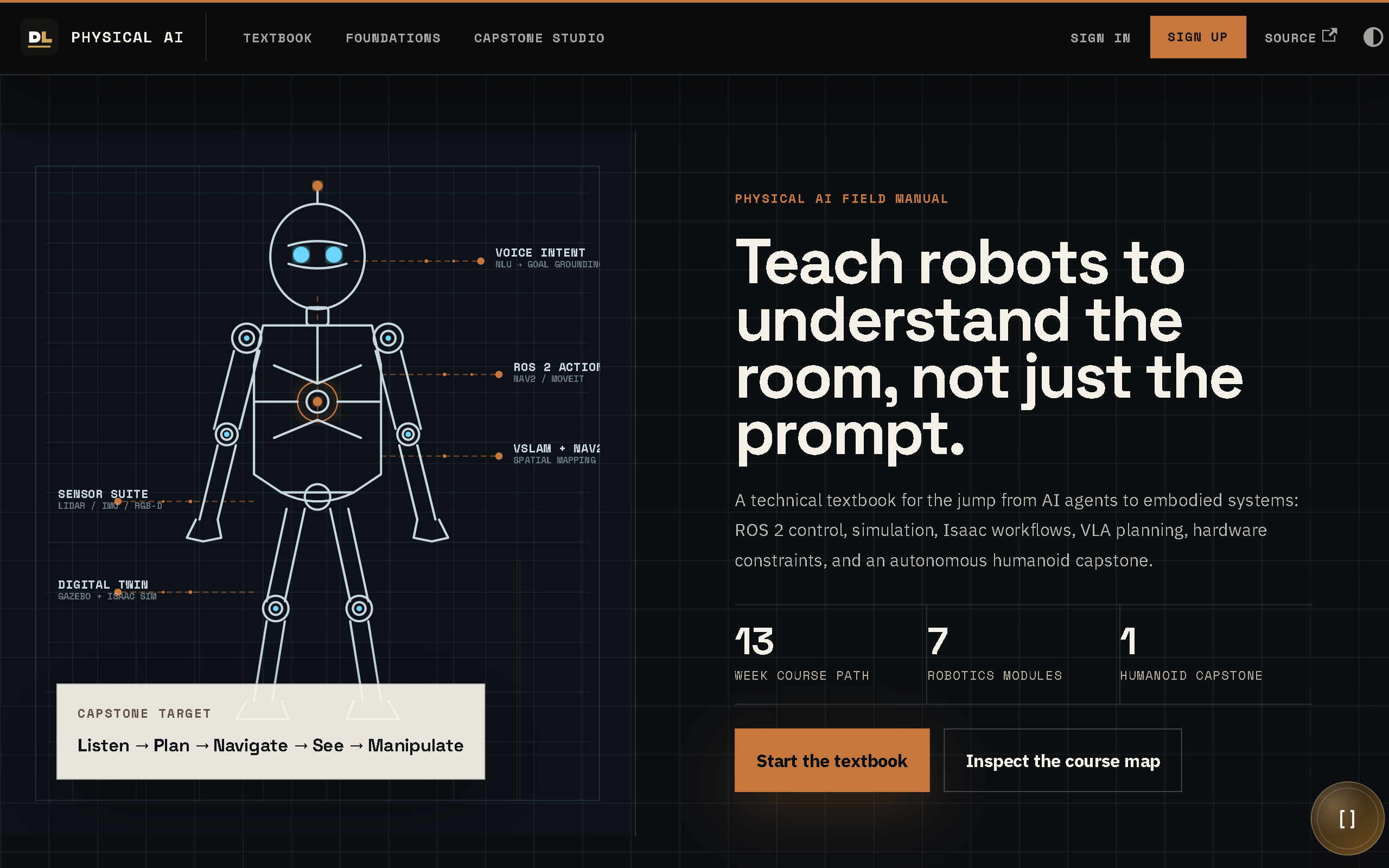Physical AI & Humanoid Robotics